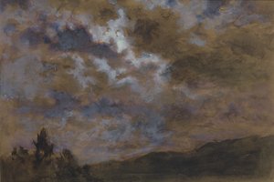 Um céu escuro